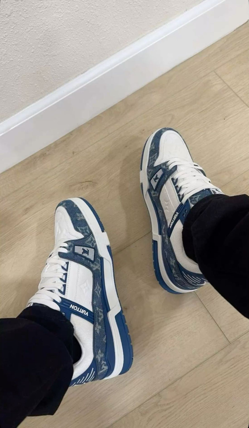 Louis Vuitton Trainer "Blue/White"