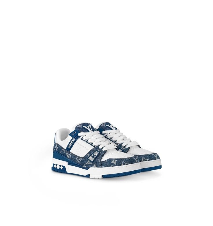 Louis Vuitton Trainer "Blue/White"