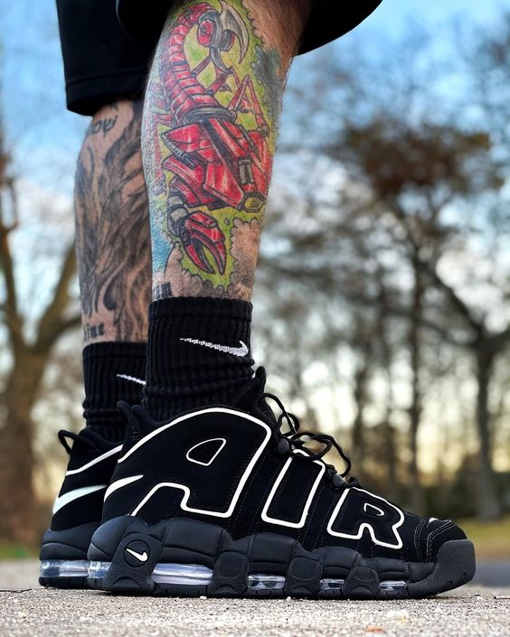 Nike Air More Uptempo "Black White"