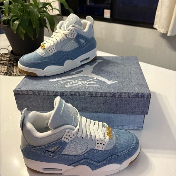 Air Jordan 4 "Worn Blue"