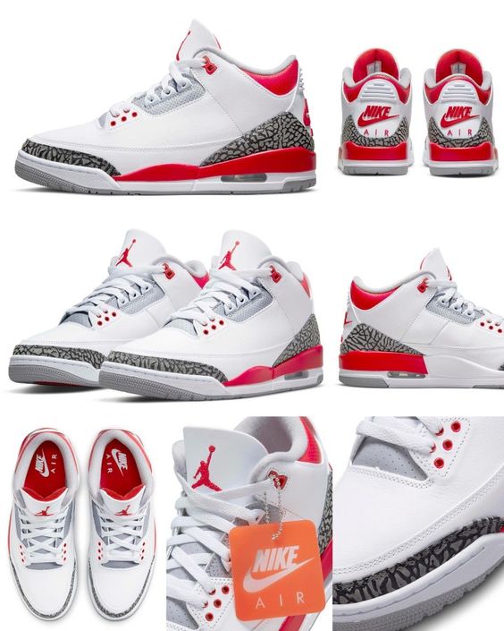 Jordan 3 Retro SE "Fire Red"