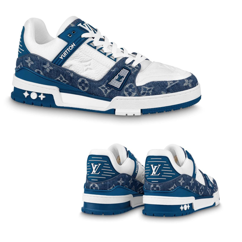 Louis Vuitton Trainer "Blue/White"