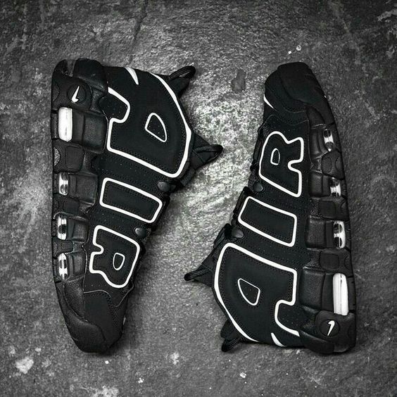 Nike Air More Uptempo "Blanco Negro"