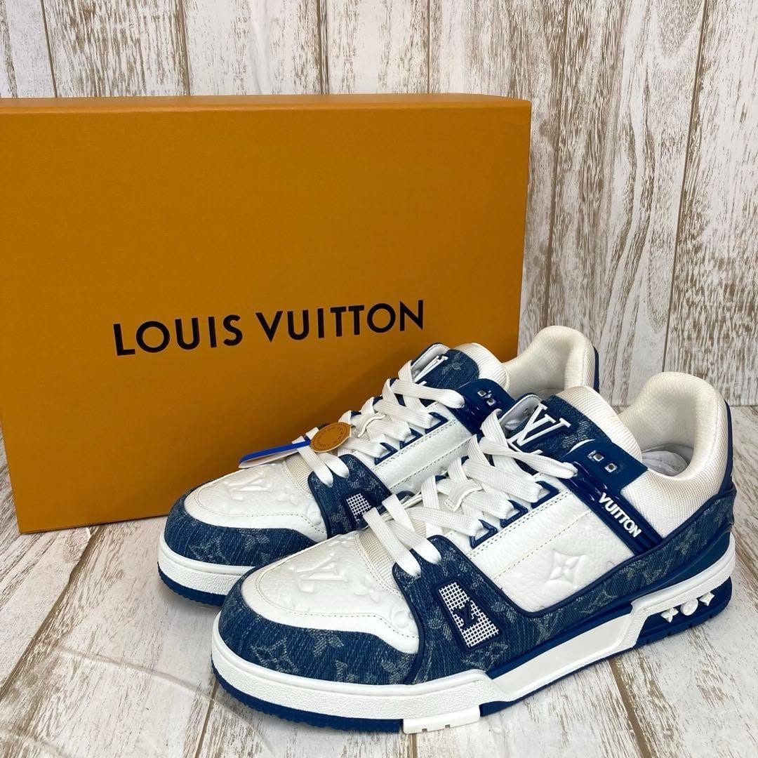 Louis Vuitton Trainer "Azul/Blanco"