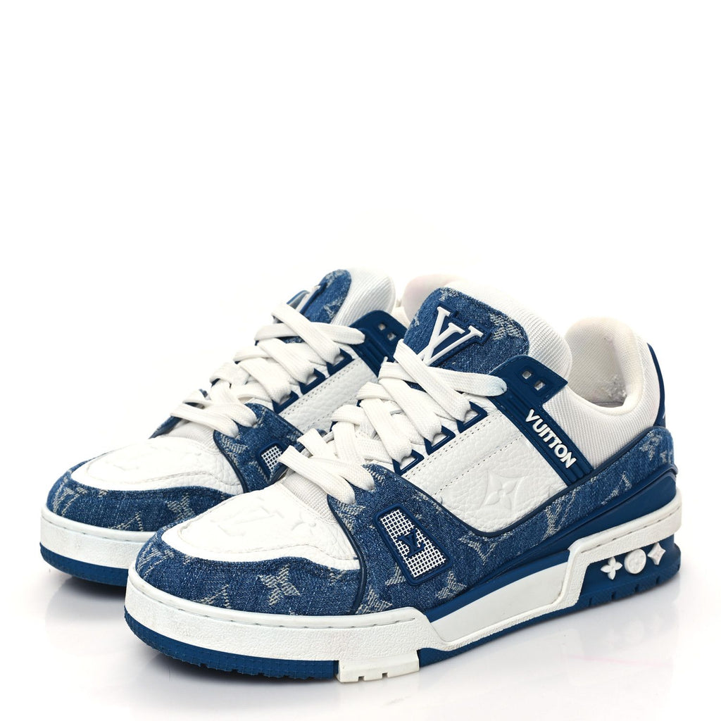 Louis Vuitton Trainer "Blue/White"