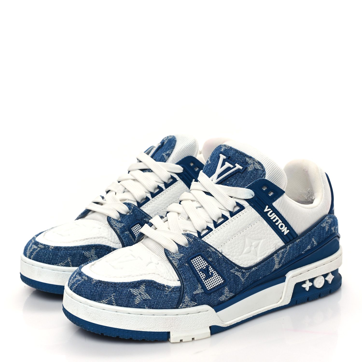 Louis Vuitton Trainer "Blue/White"