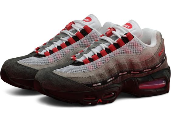 Undefeated x Nike Air Max 95 "Bright Crimson"