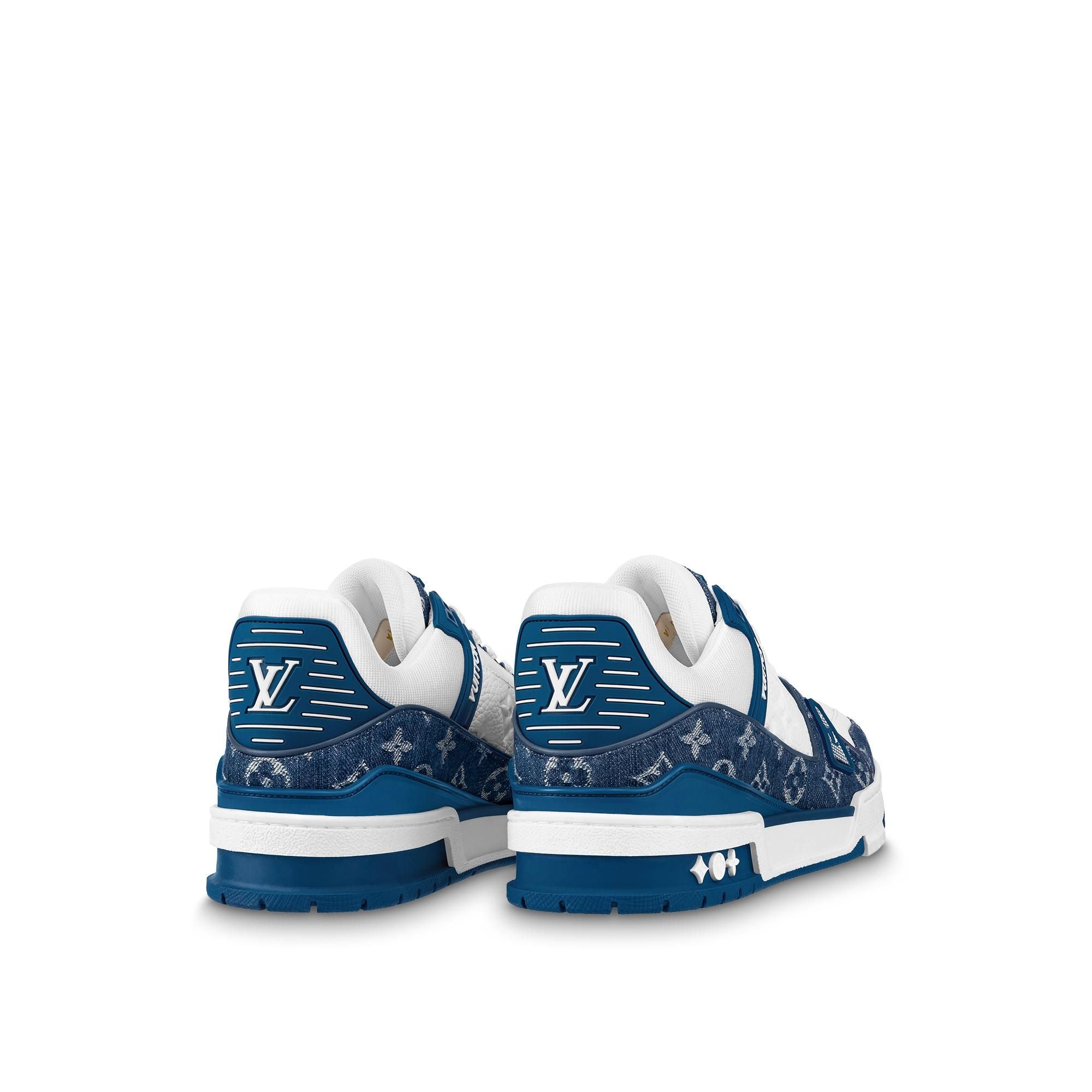 Louis Vuitton Trainer "Blue/White"